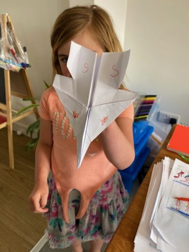 Sophia's Paper Plane